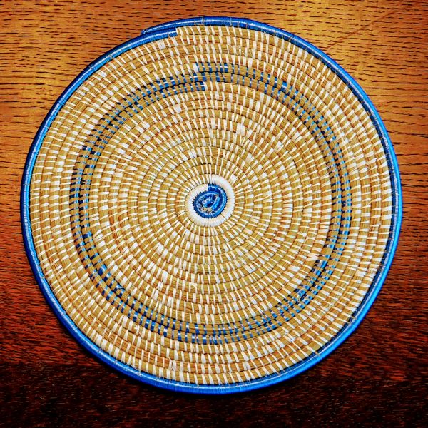 Grosser Pfannenuntersetzer aus Sisal